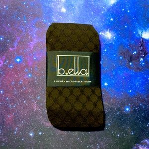 B.Ella Espresso patterned tights - tall